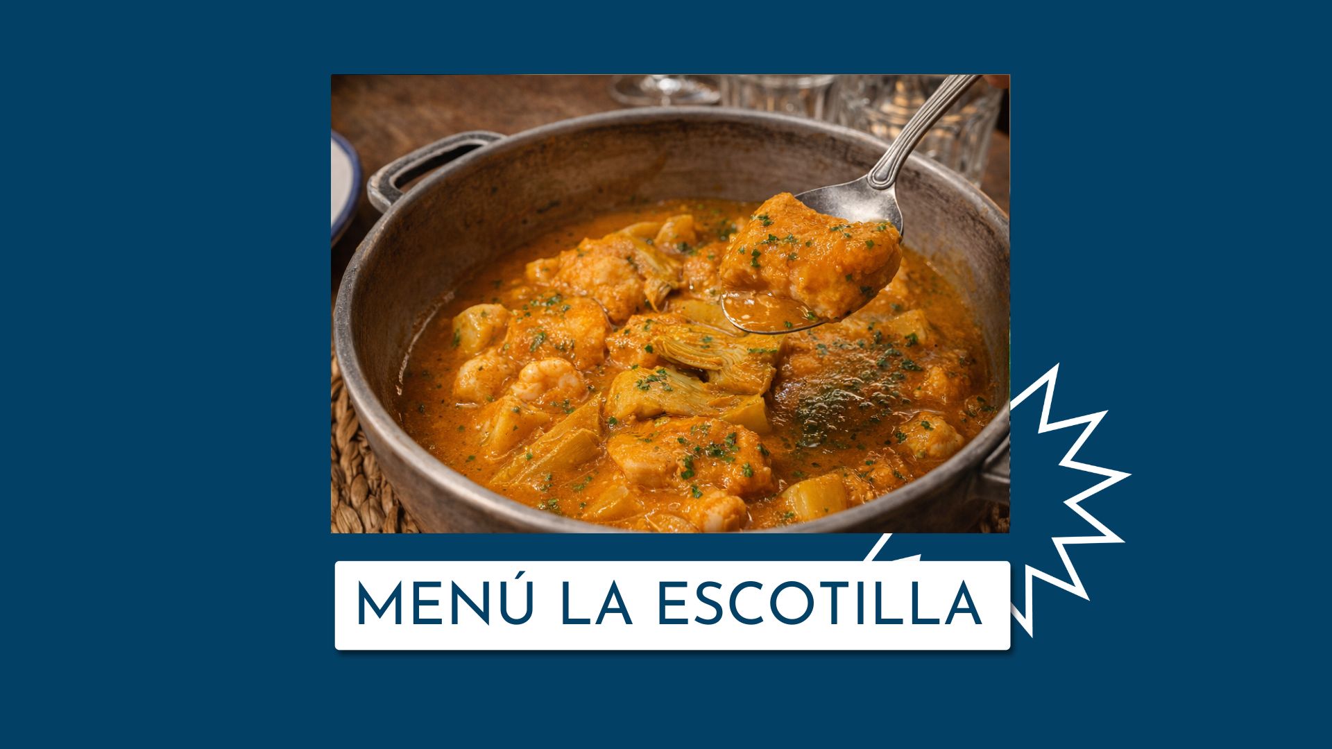 menú La Escotilla Vitoria